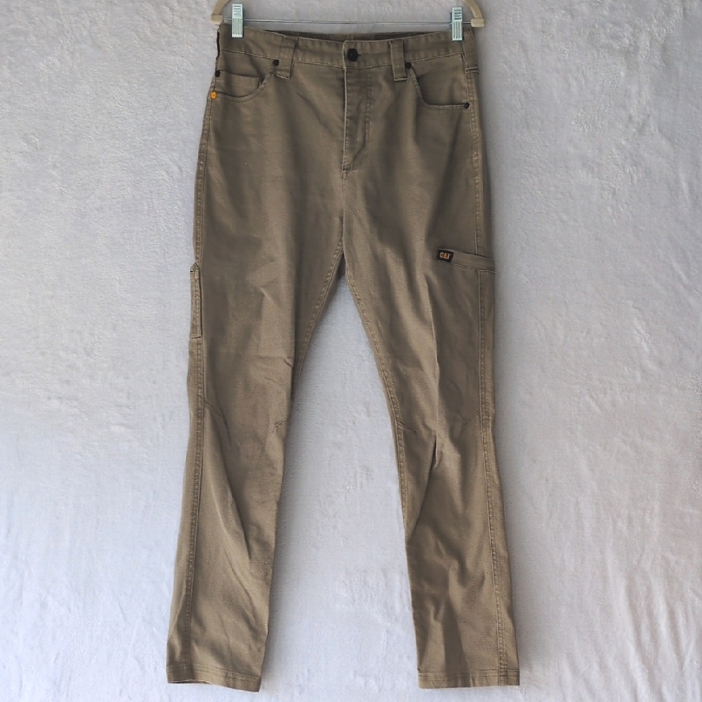 Caterpillar Women's Tan Outdoor Workwear Straight Leg Pants Size 6‎